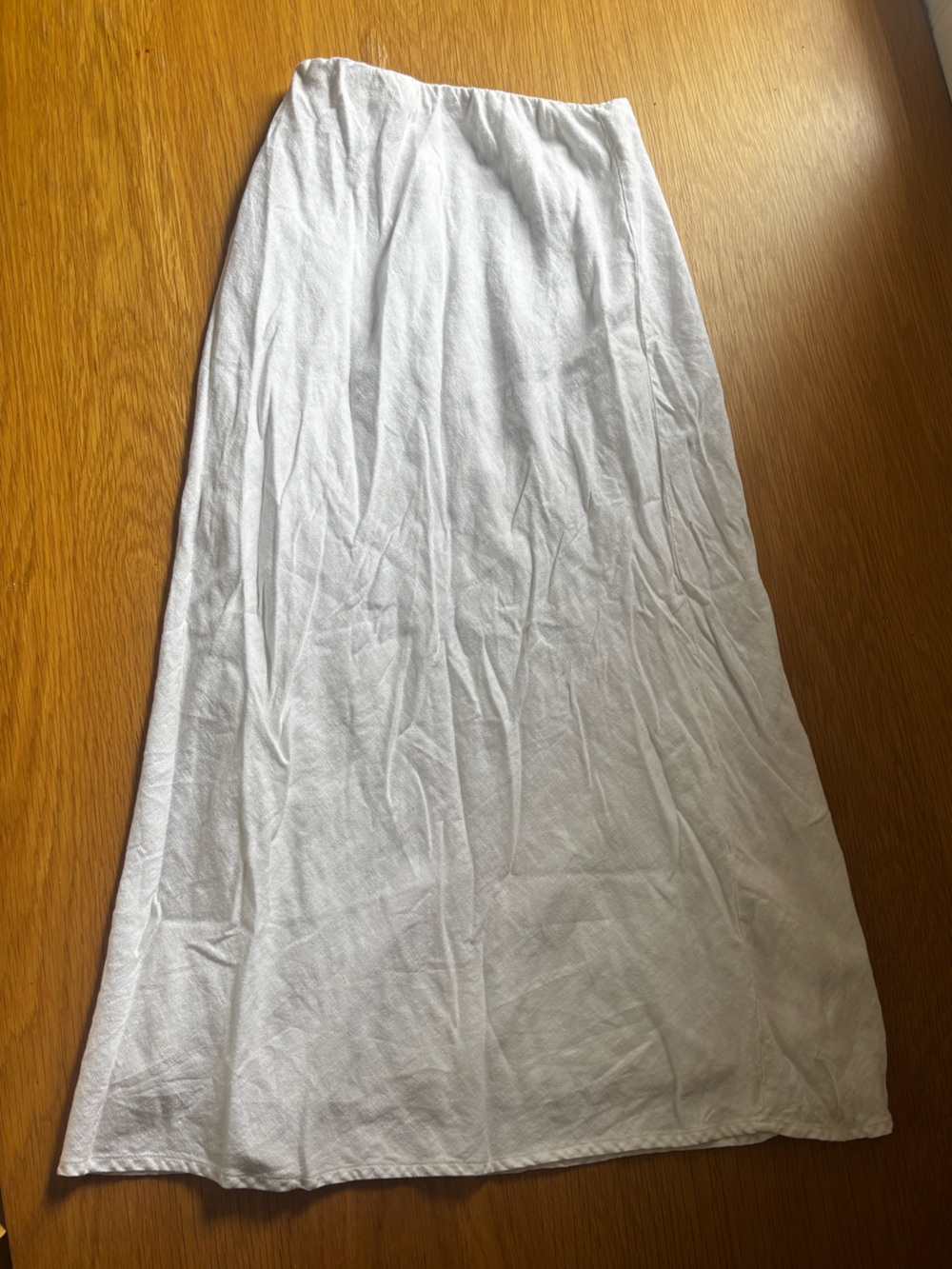 Abercrombie & Fitch White Maxi Skirt XXS P - Picture 3 of 4